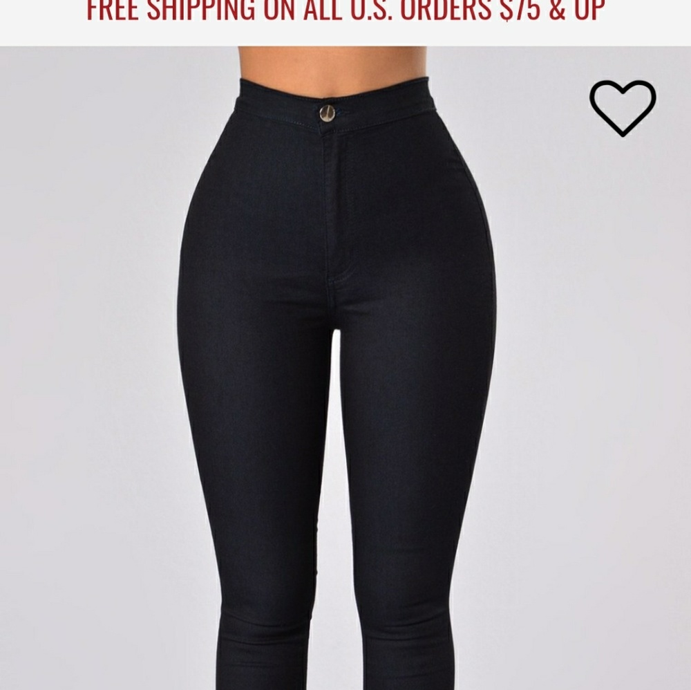 Fashion nova high waist jeans